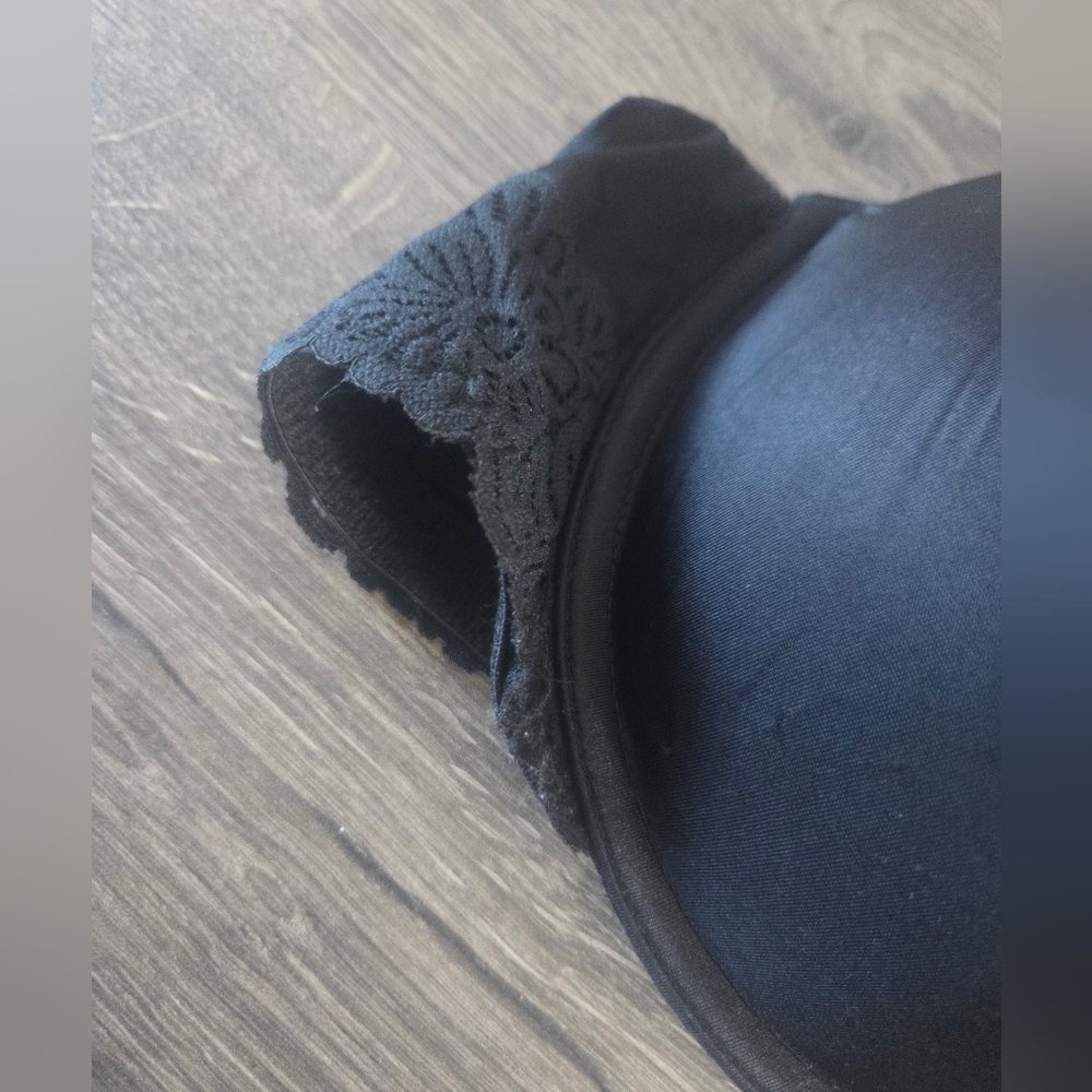Auden Black Lace Trim Bra 40c NWT - Picture 2 of 4